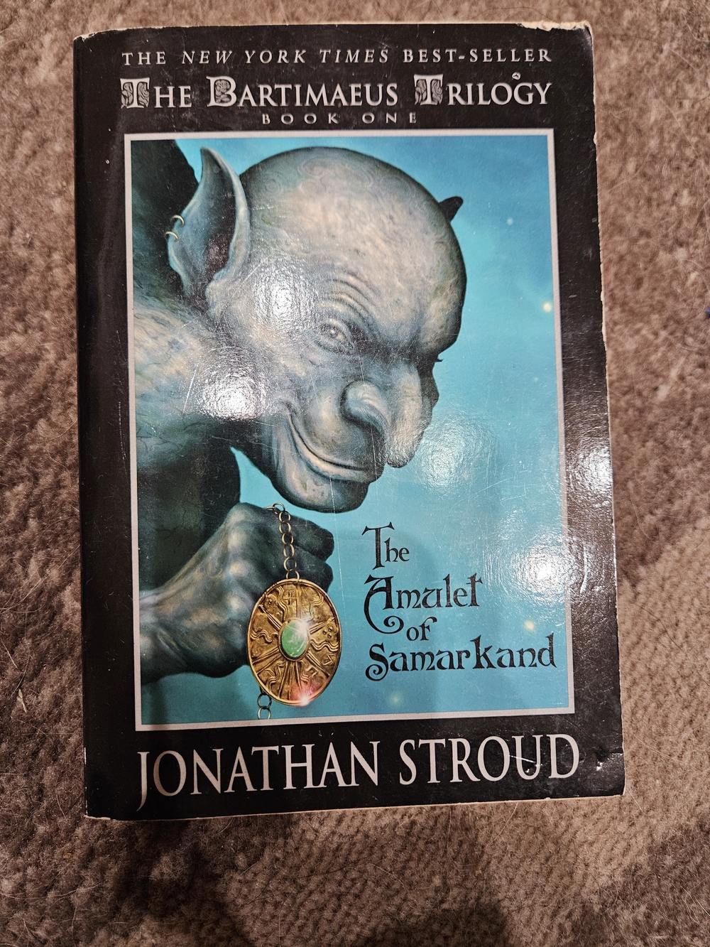 The Amulet of Samarkand Book